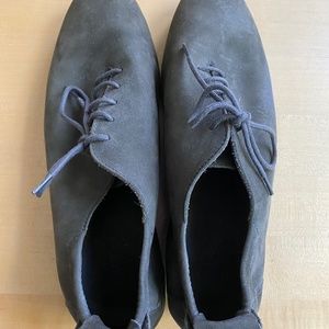 Arche lace-up nubuck shoes